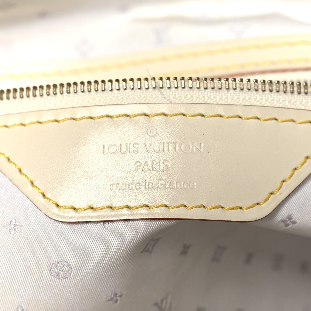 Louis Vuitton Suhali Lockit MM White