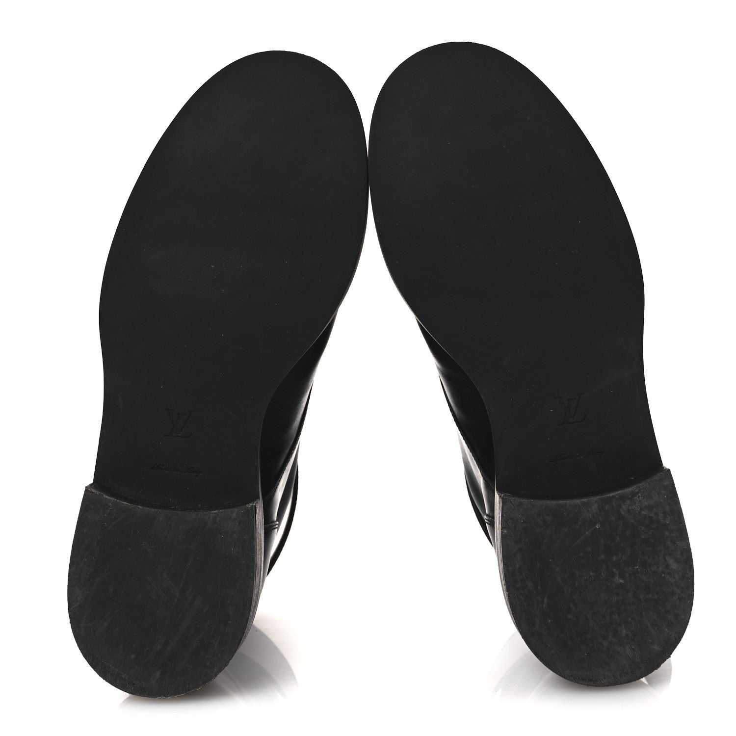 Louis Vuitton Calfskin Wonderland Ranger Boots 37.5 Black
