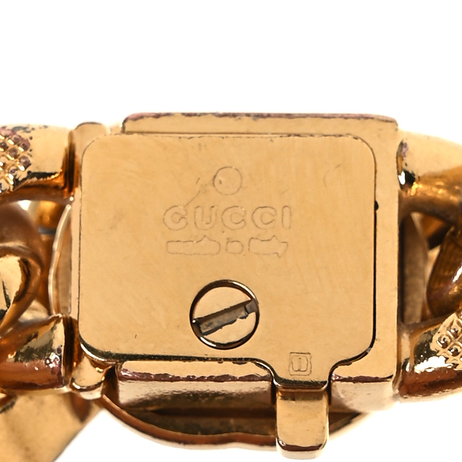 Gucci Interlocking G Curb Chain Bracelet S Gold