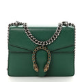 Gucci Calfskin Mini Dionysus Shoulder Bag Emerald