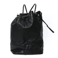 Chanel Caviar Quilted Drawstring Backpack Black