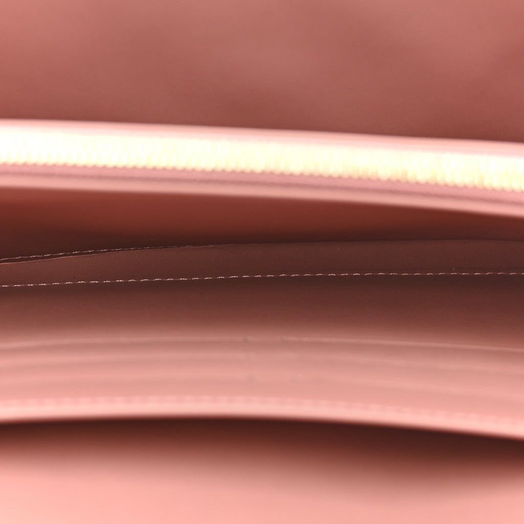 Louis Vuitton Vernis Ikat Sarah Wallet Rose Velours