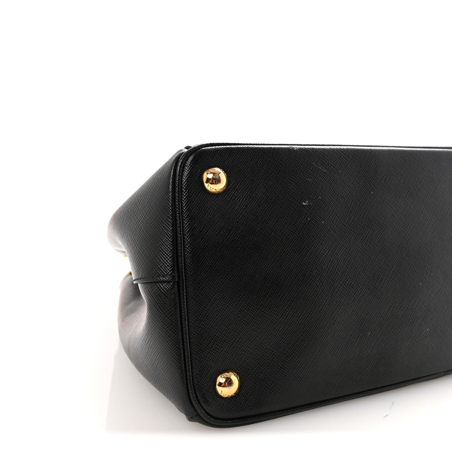 Prada Saffiano Lux Medium Galleria Double Zip Tote Black