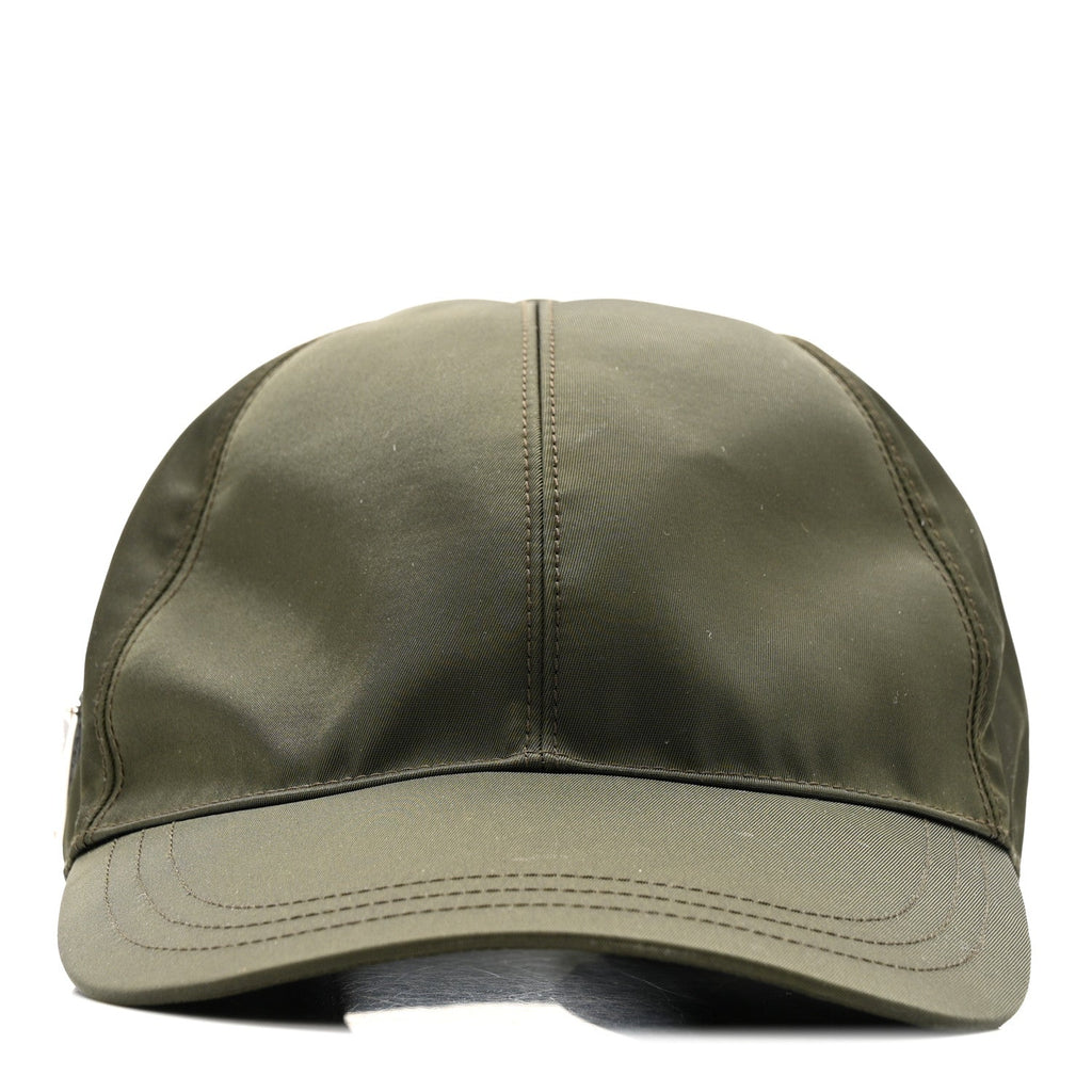 Prada Re-Nylon Mens Baseball Cap L Militare