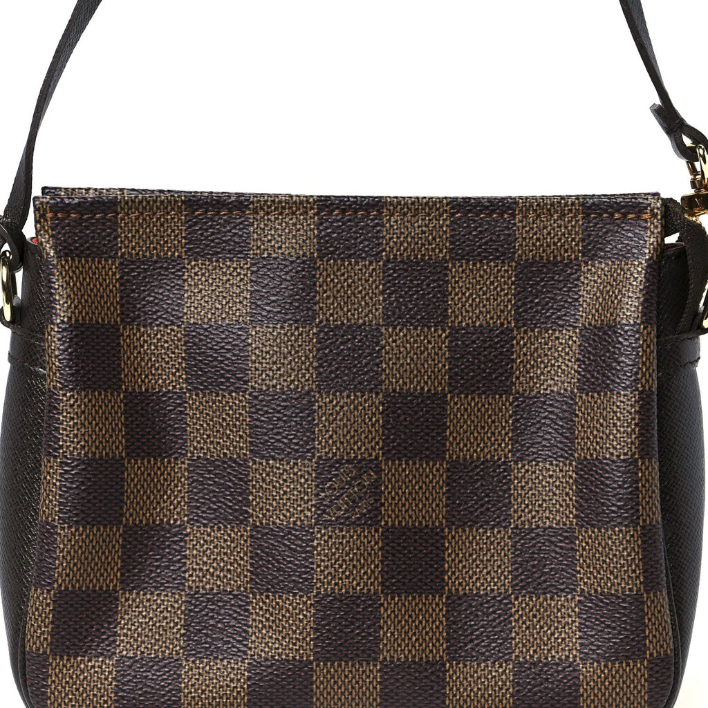 Louis Vuitton Damier Ebene Trousse Make Up Bag Pochette