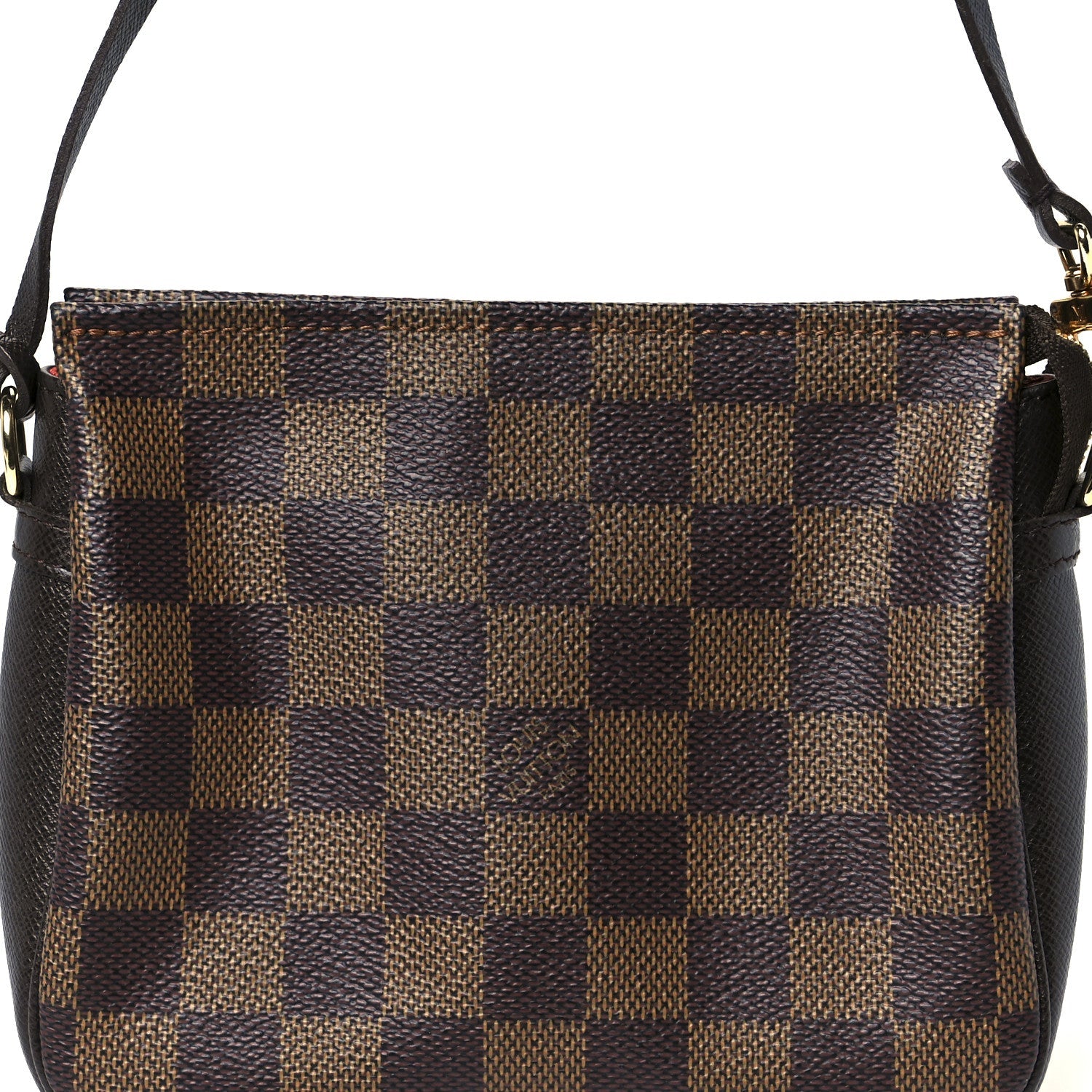 Louis Vuitton Damier Ebene Trousse Make Up Bag Pochette