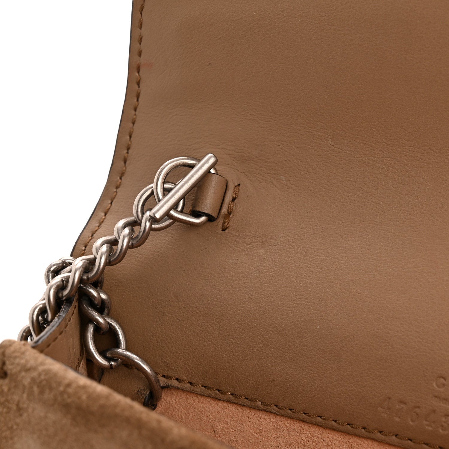 Gucci GG Supreme Monogram Super Mini Dionysus Shoulder Bag Taupe