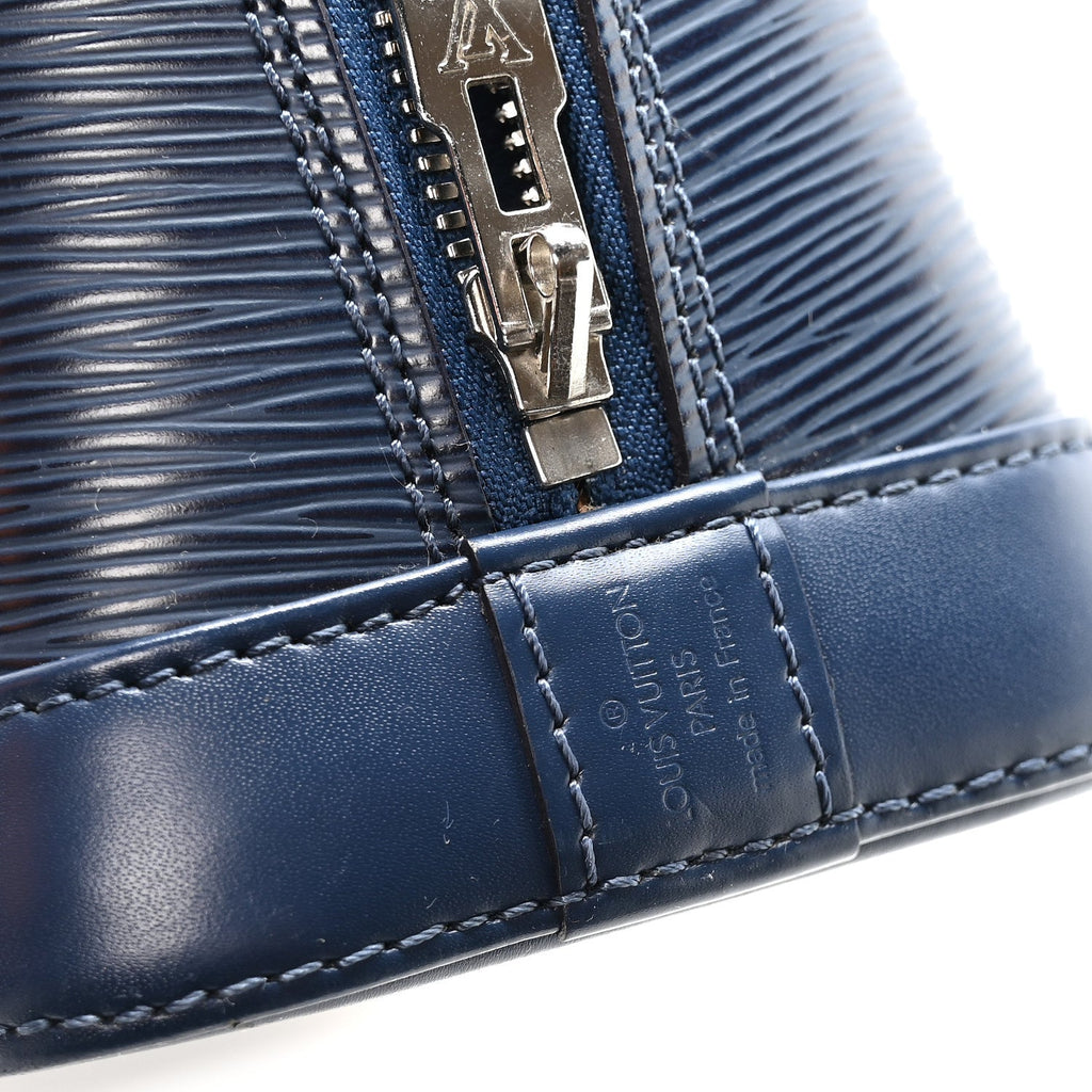 Louis Vuitton Epi Alma BB Indigo