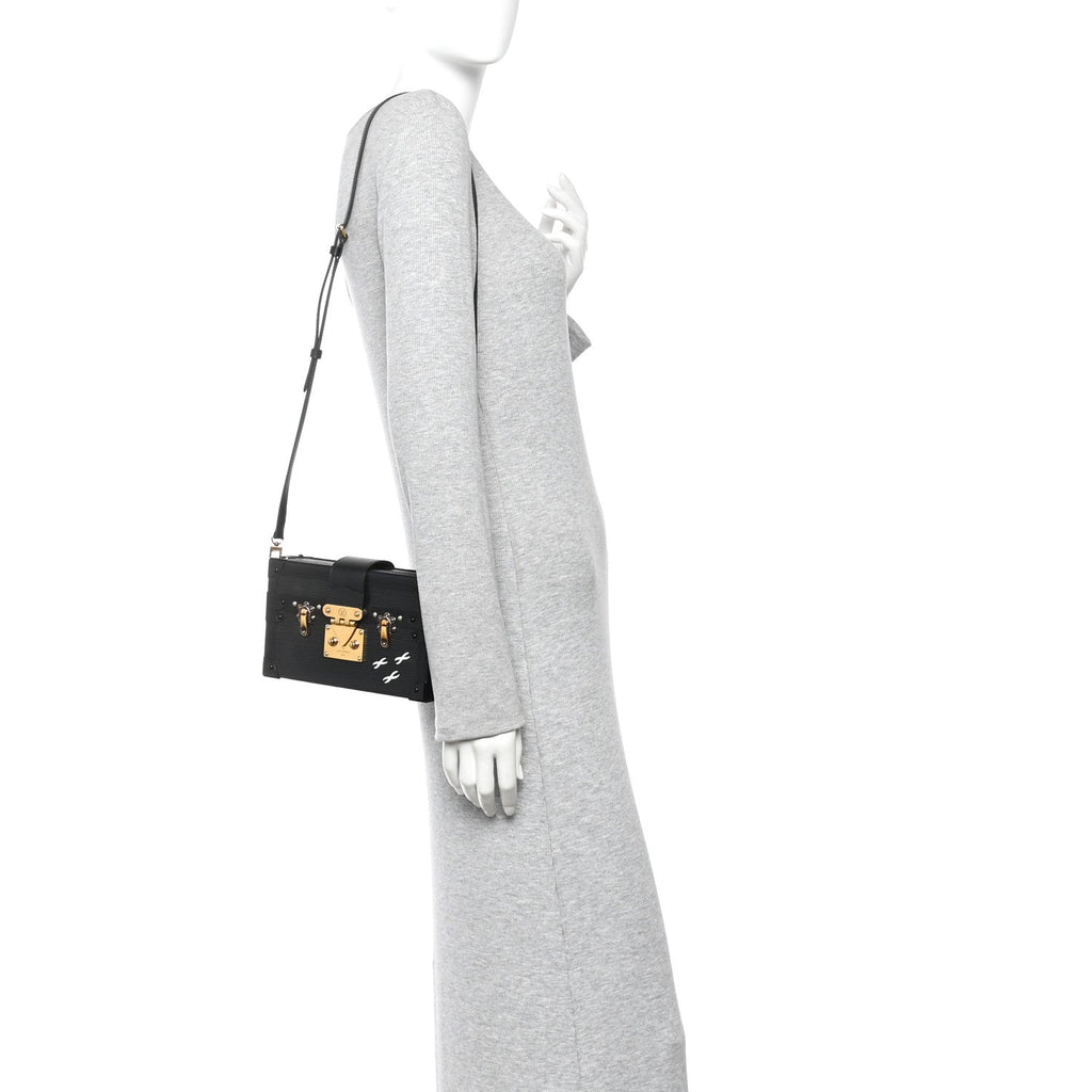 Louis Vuitton Epi Petite Malle Black