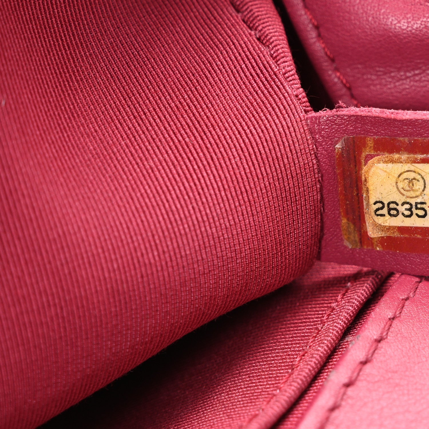 Chanel Calfskin Quilted Small Boy Flap Dark Pink