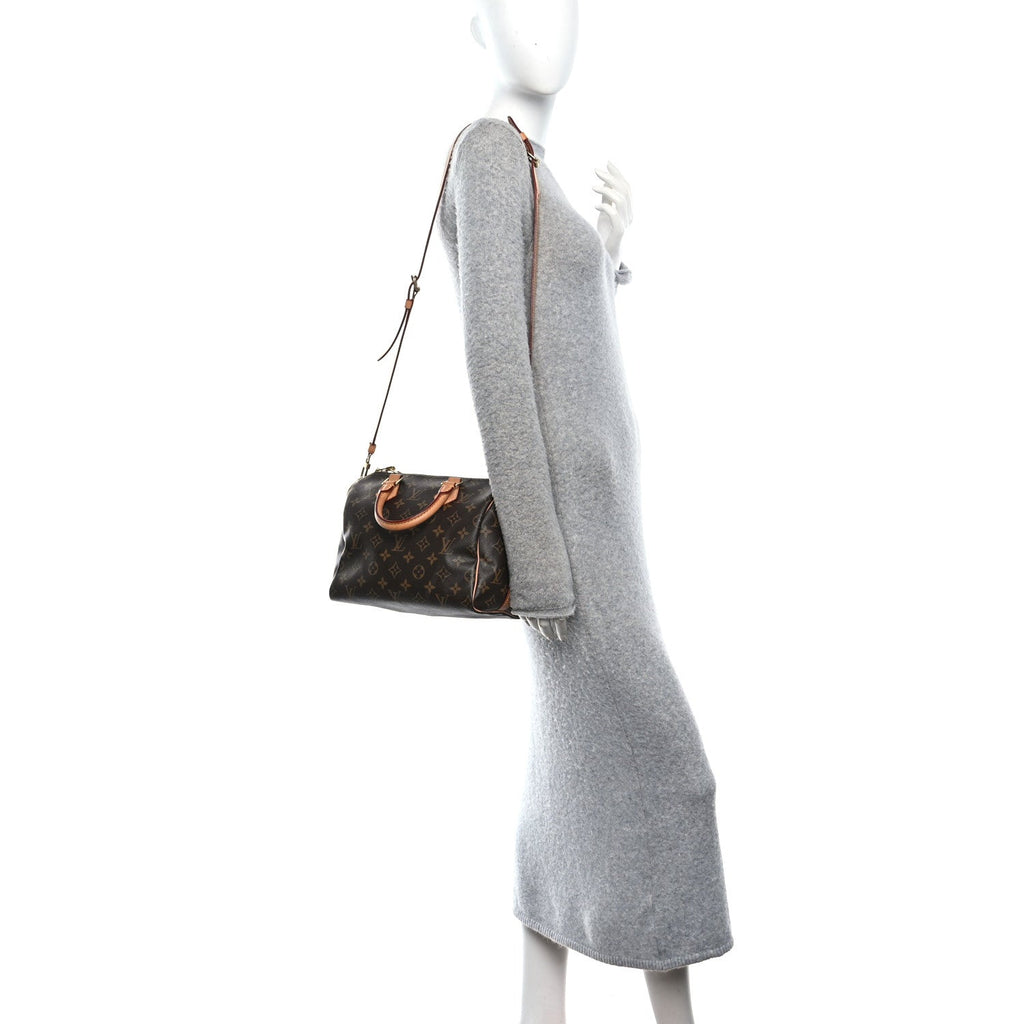 Louis Vuitton Monogram Speedy Bandouliere 25