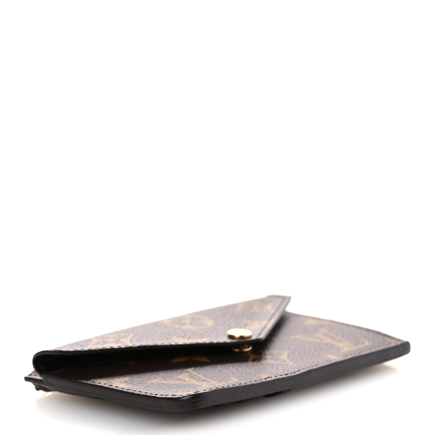 Louis Vuitton Monogram Recto Verso Card Holder Black