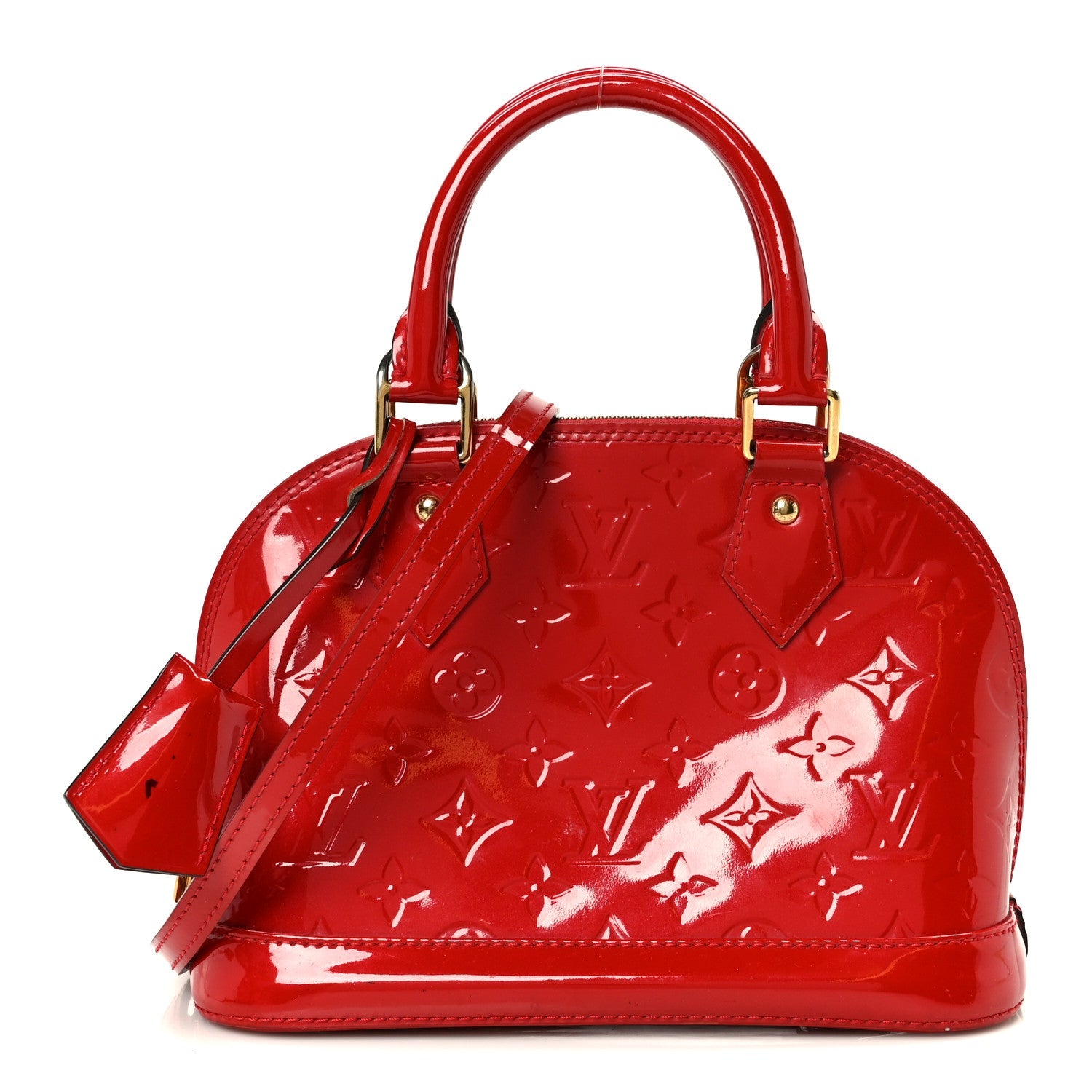 Louis Vuitton Vernis Alma BB Pomme D'Amour