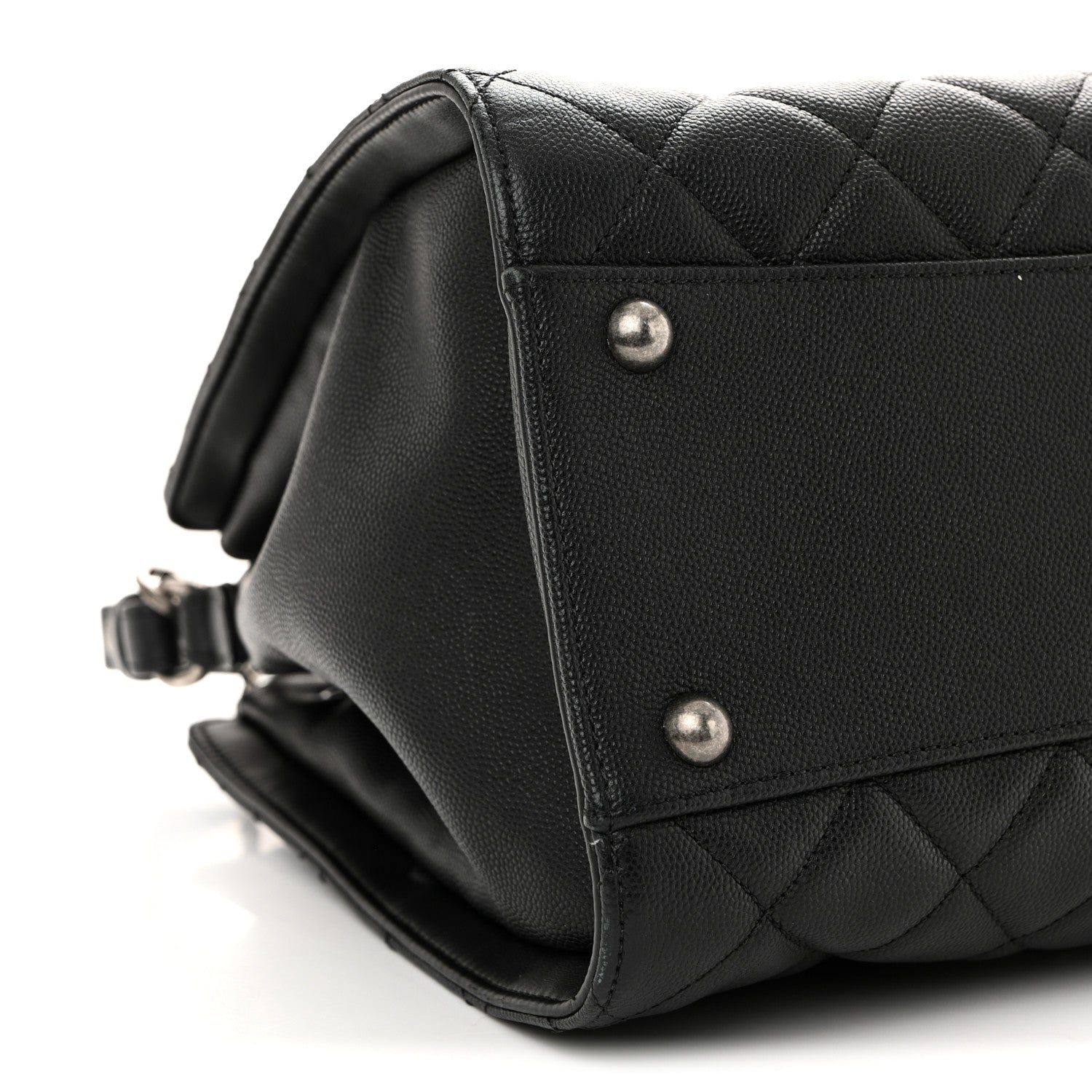 Chanel Caviar Quilted Medium CC Bucket Bag Black