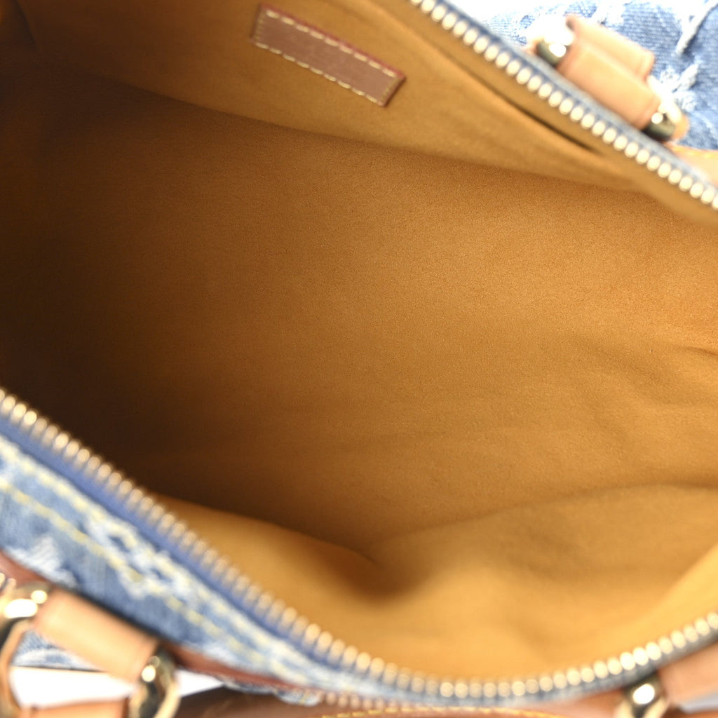 Louis Vuitton Monogram Denim Neo Speedy Blue