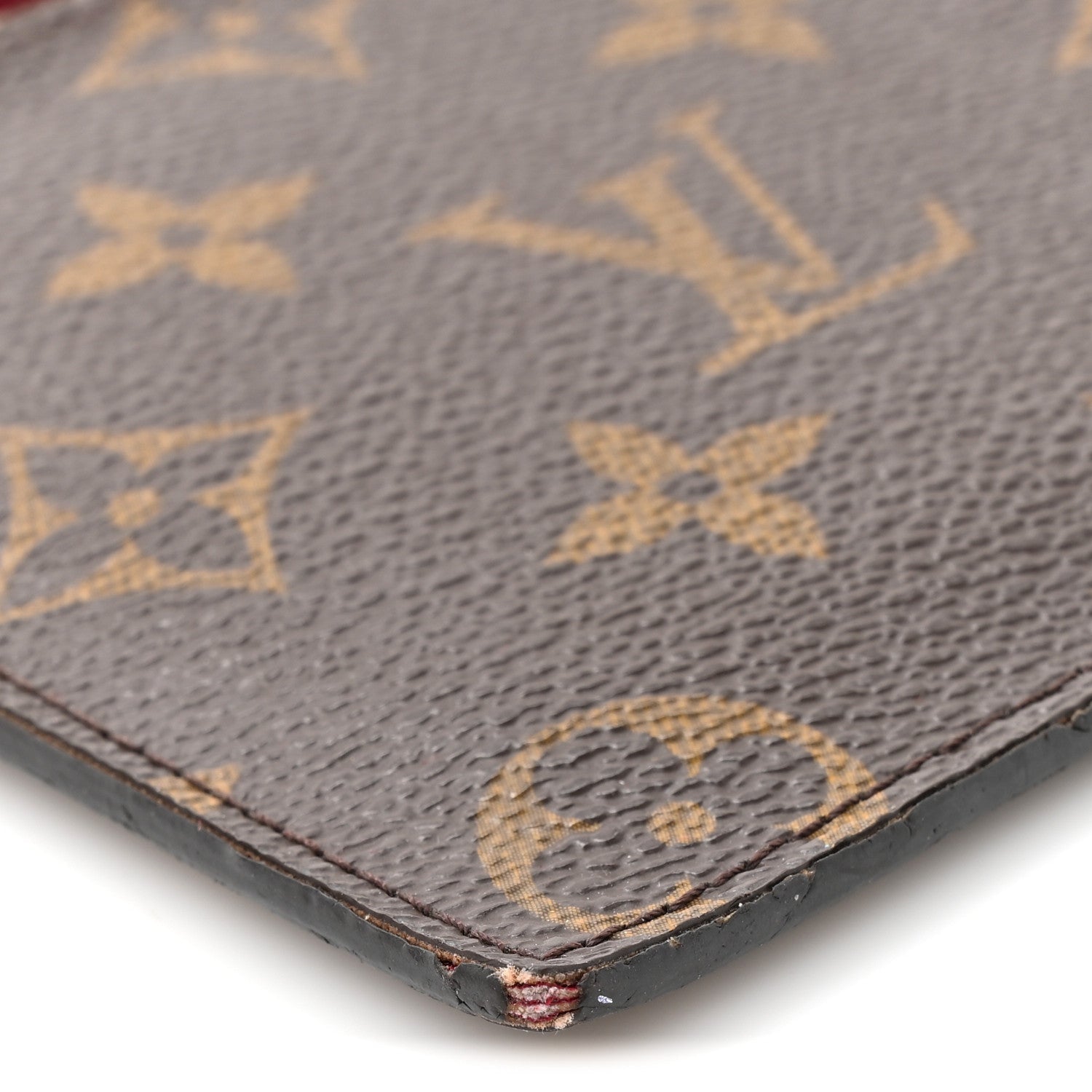 Louis Vuitton Monogram Pochette Felicie Chain Wallet Fuchsia