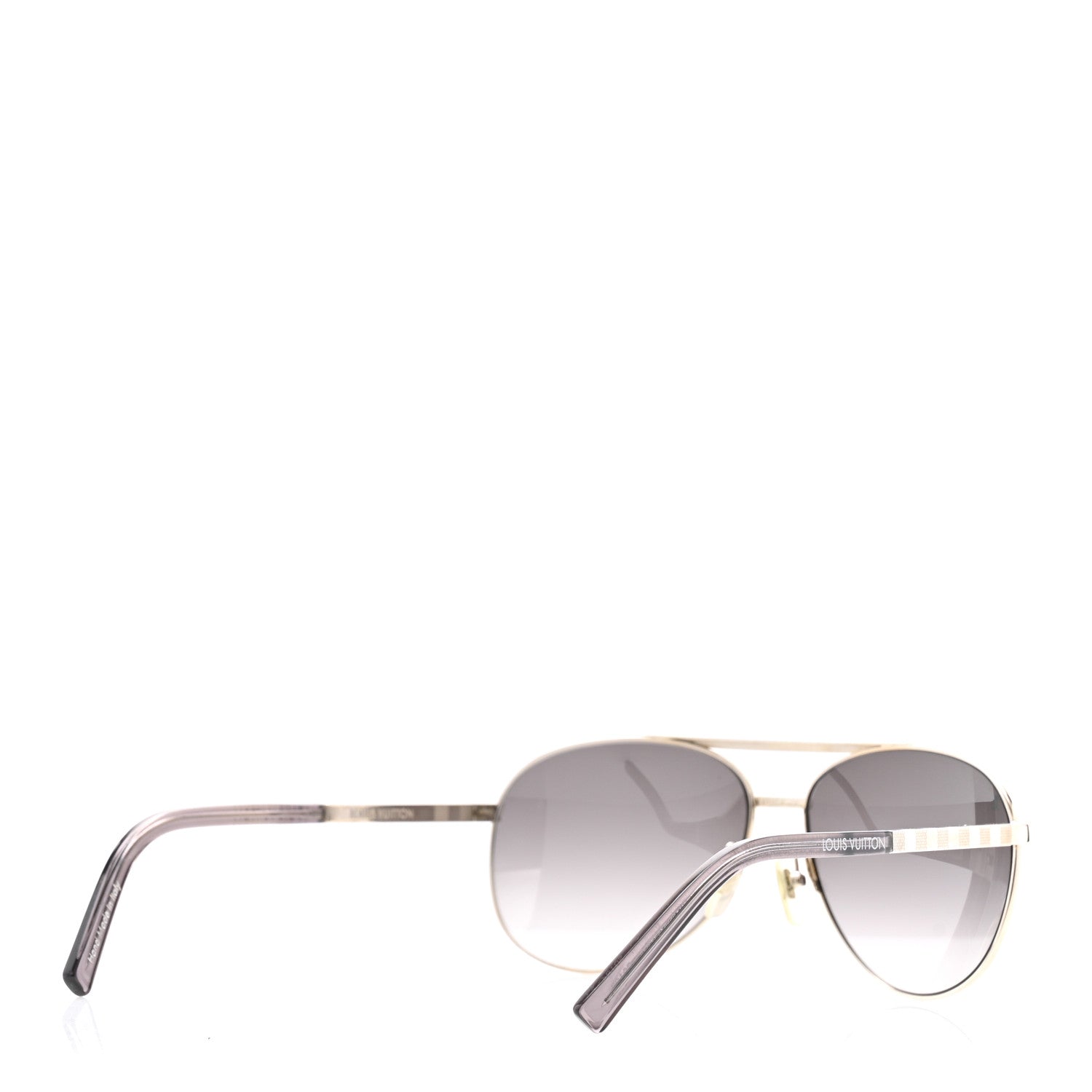 Louis Vuitton Metal Attitude Pilote Sunglasses Z0340U Azur