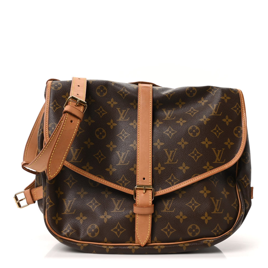 Louis Vuitton Monogram Saumur 35