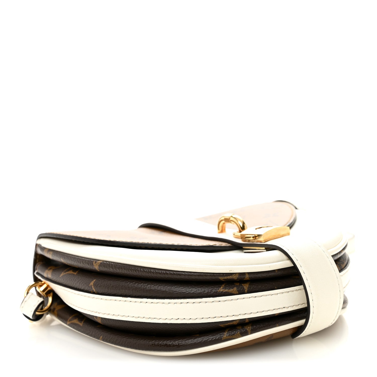 Louis Vuitton Reverse Monogram Chantilly Lock White