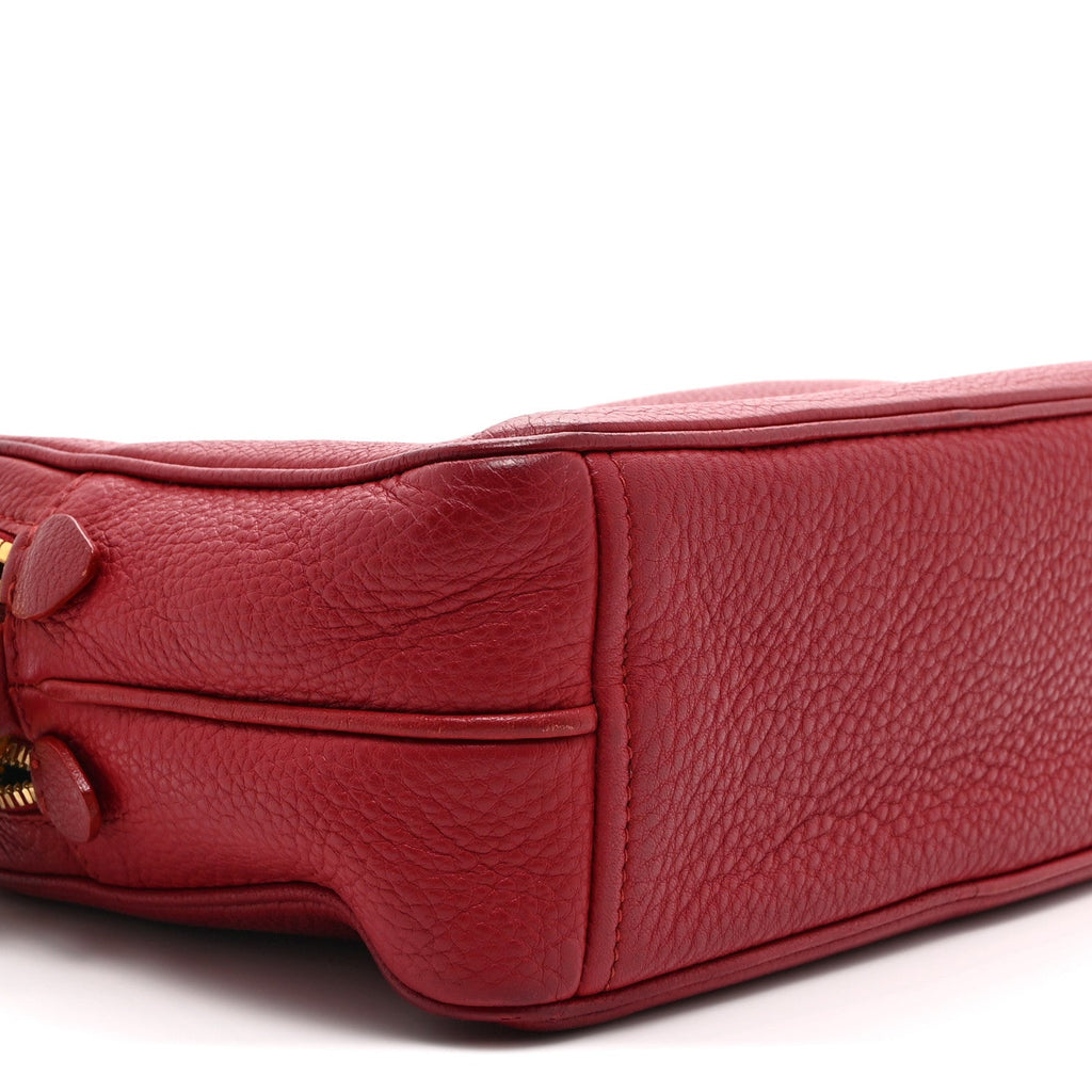 Prada Vitello Phenix Camera Bag Rosso