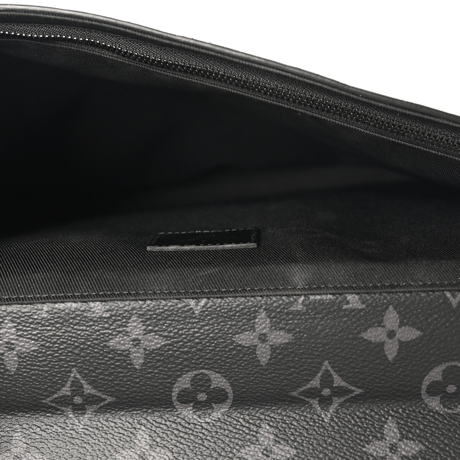Louis Vuitton Epi Monogram Eclipse Porte Document Portfolio Black