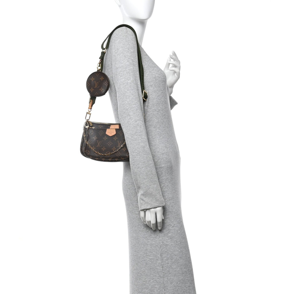 Louis Vuitton Monogram Multi Pochette Accessories Kaki
