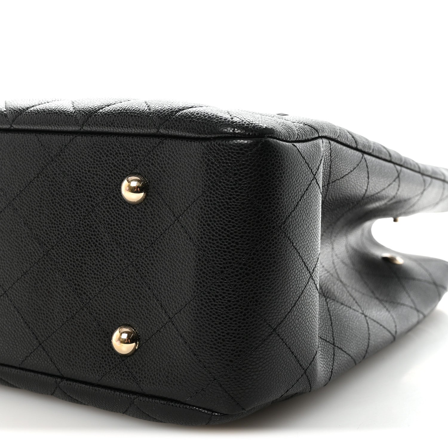 Chanel Caviar Quilted Large Shopping Tote Black