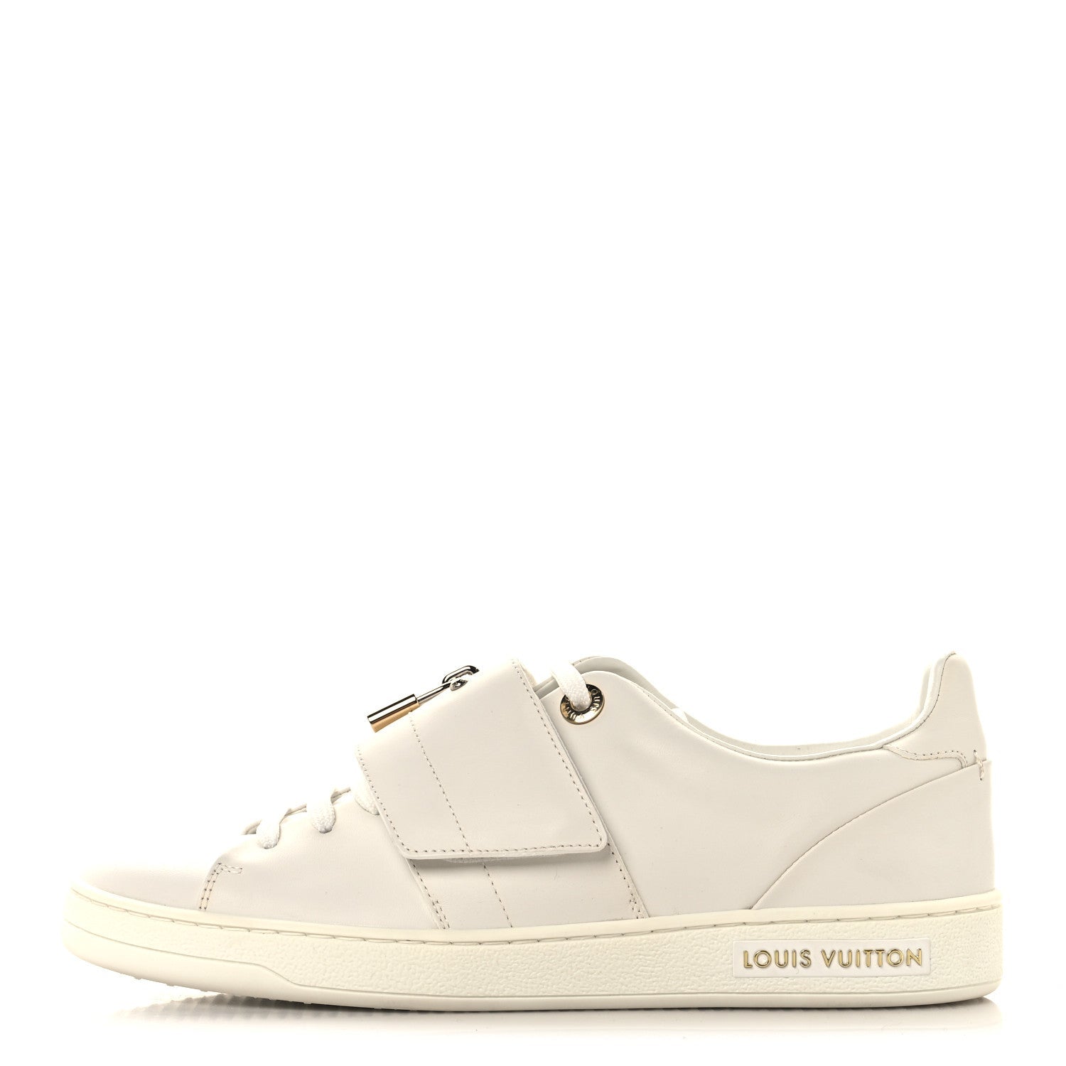 Louis Vuitton Calfskin Front Row Sneaker 36.5 White