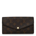 Louis Vuitton Monogram Sarah Wallet NM Rose Ballerine
