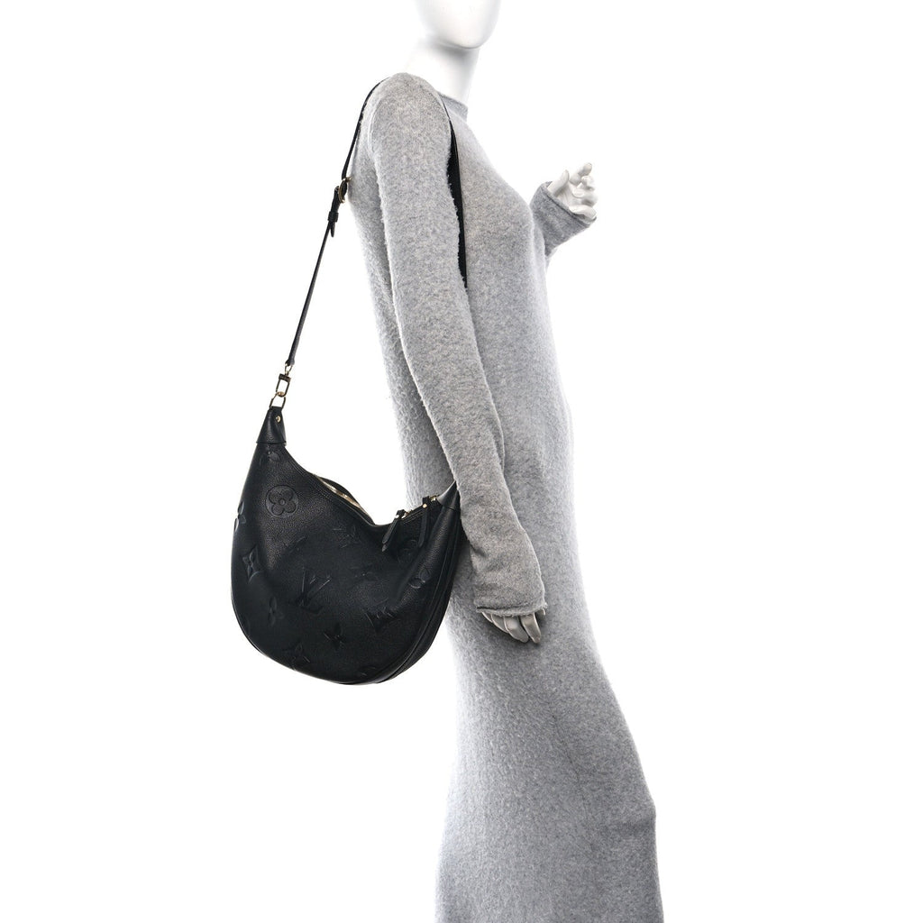 Louis Vuitton Empreinte Monogram Giant Loop Hobo Black