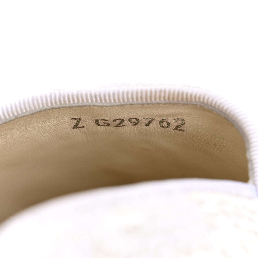 Patent Sequin CC Espadrilles 36 White