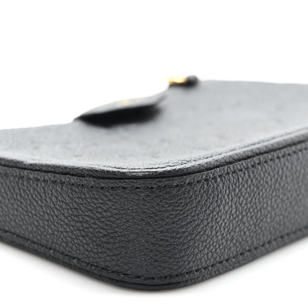 Louis Vuitton Empreinte Easy Pouch On Strap Black