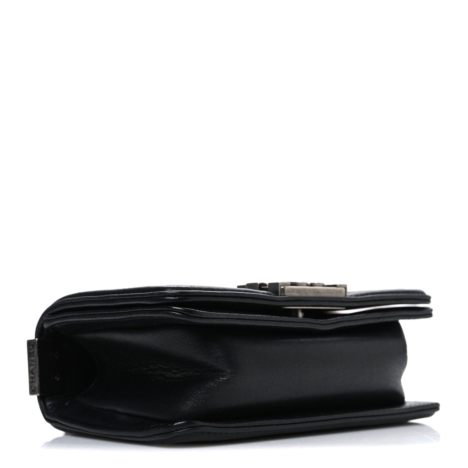 Chanel Galuchat Stingray Mini Boy Flap Black Silver
