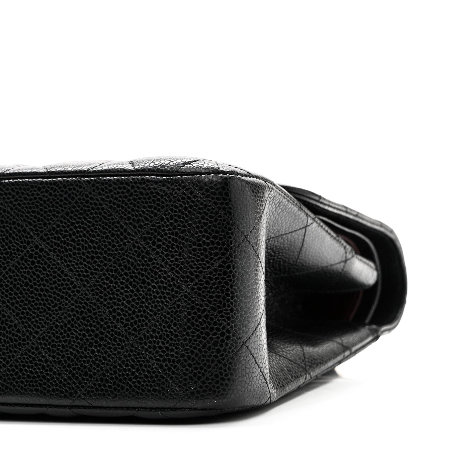 Chanel Caviar Quilted Jumbo Double Flap Black