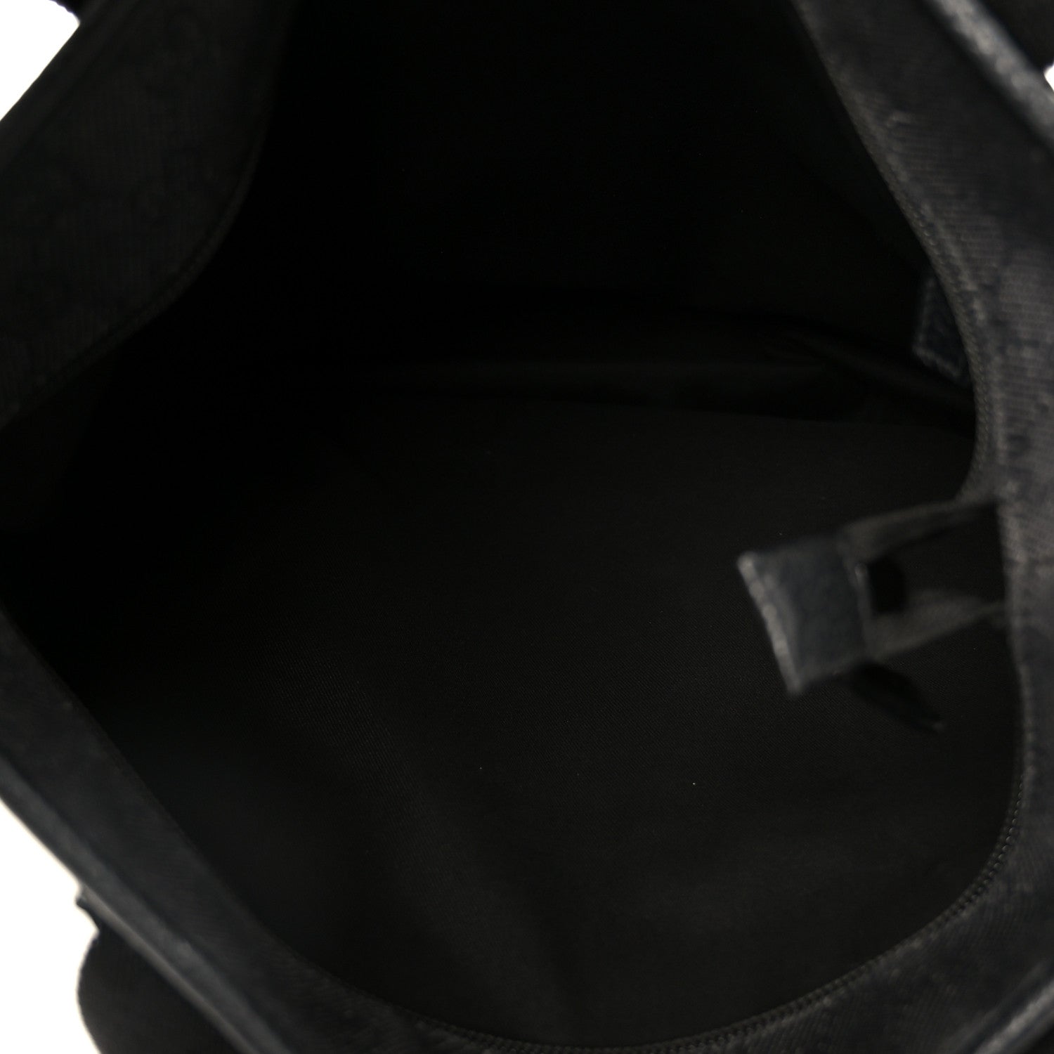 Gucci Denim Monogram Tote Bag Black