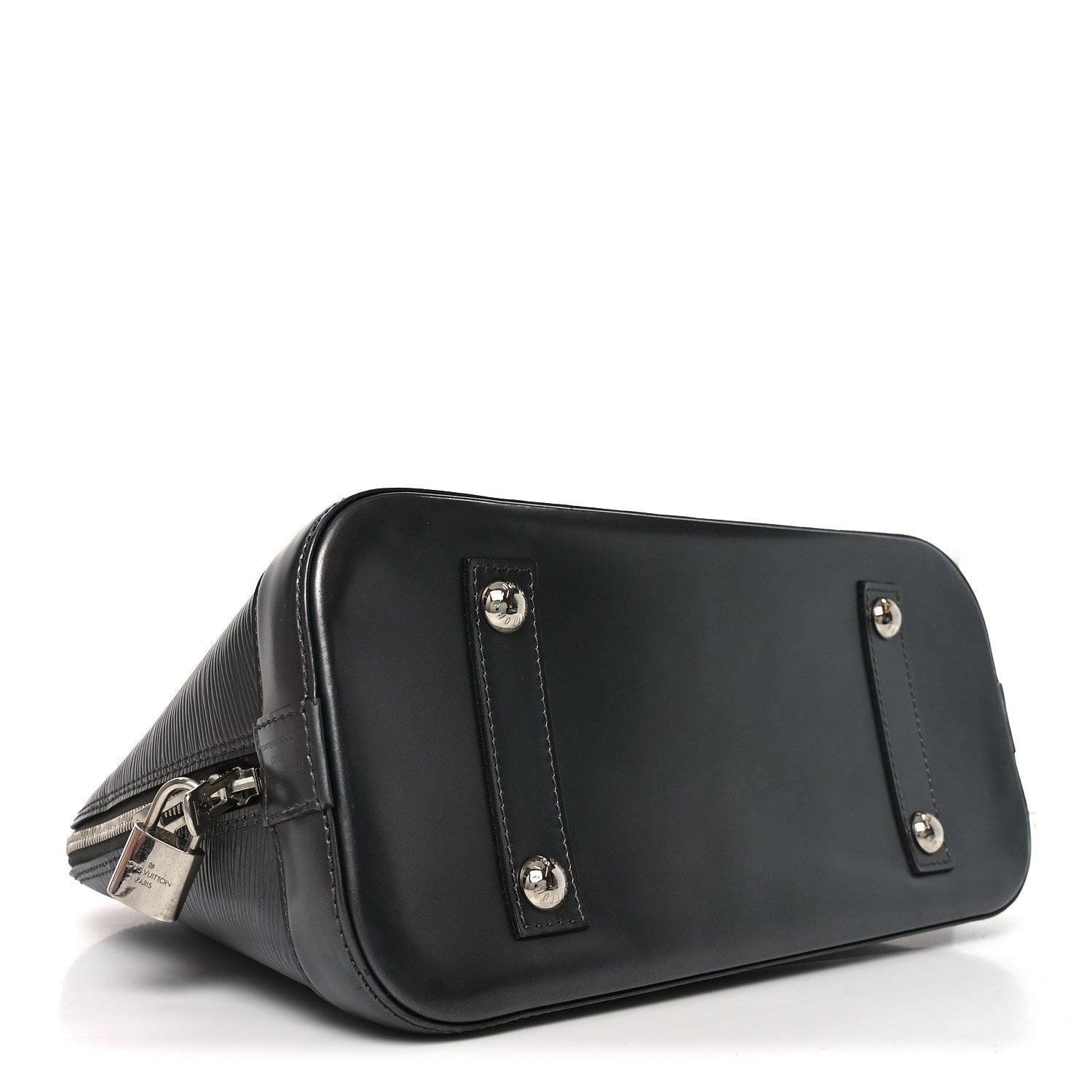 Louis Vuitton Metallic Epi Alma PM Black Silver