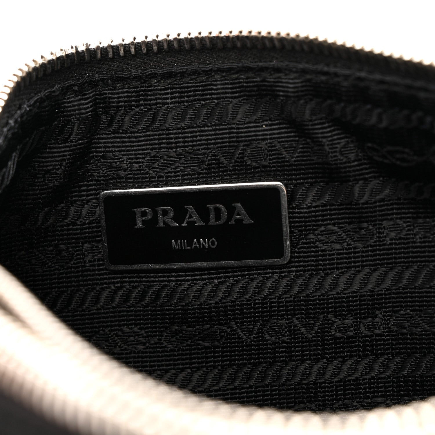 Prada Re-Nylon Saffiano Re-Edition 2000 Double Zip Crossbody Bag Black
