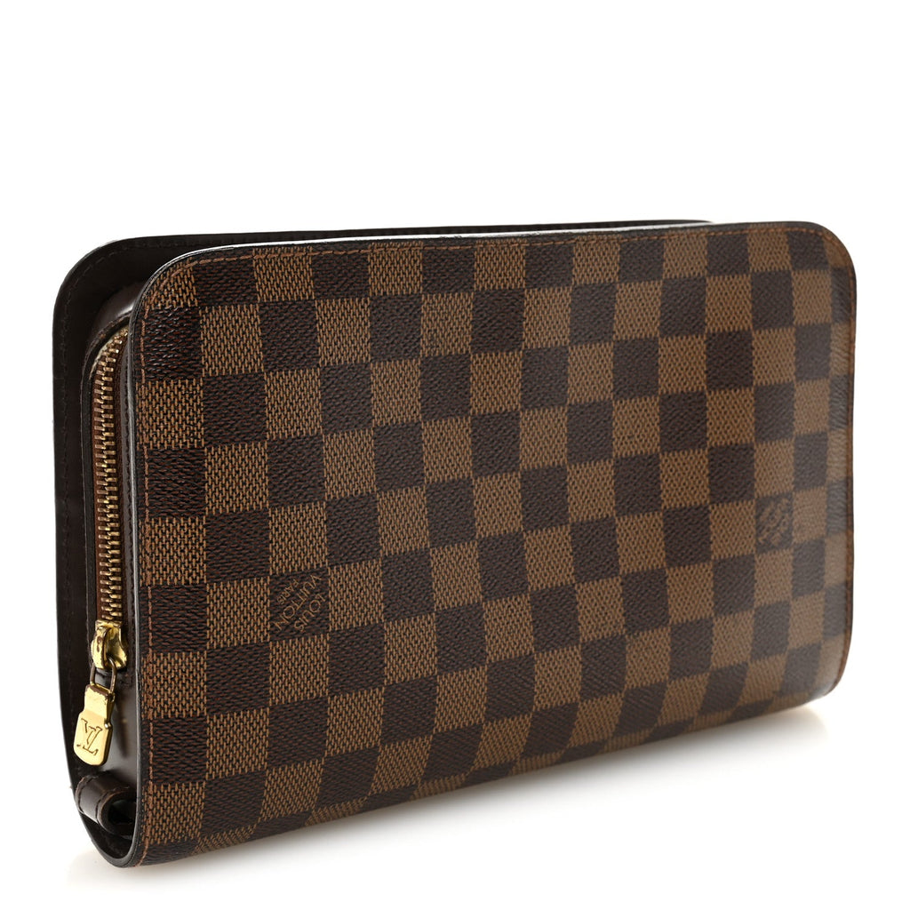 Louis Vuitton Damier Ebene Pochette Saint Louis Clutch