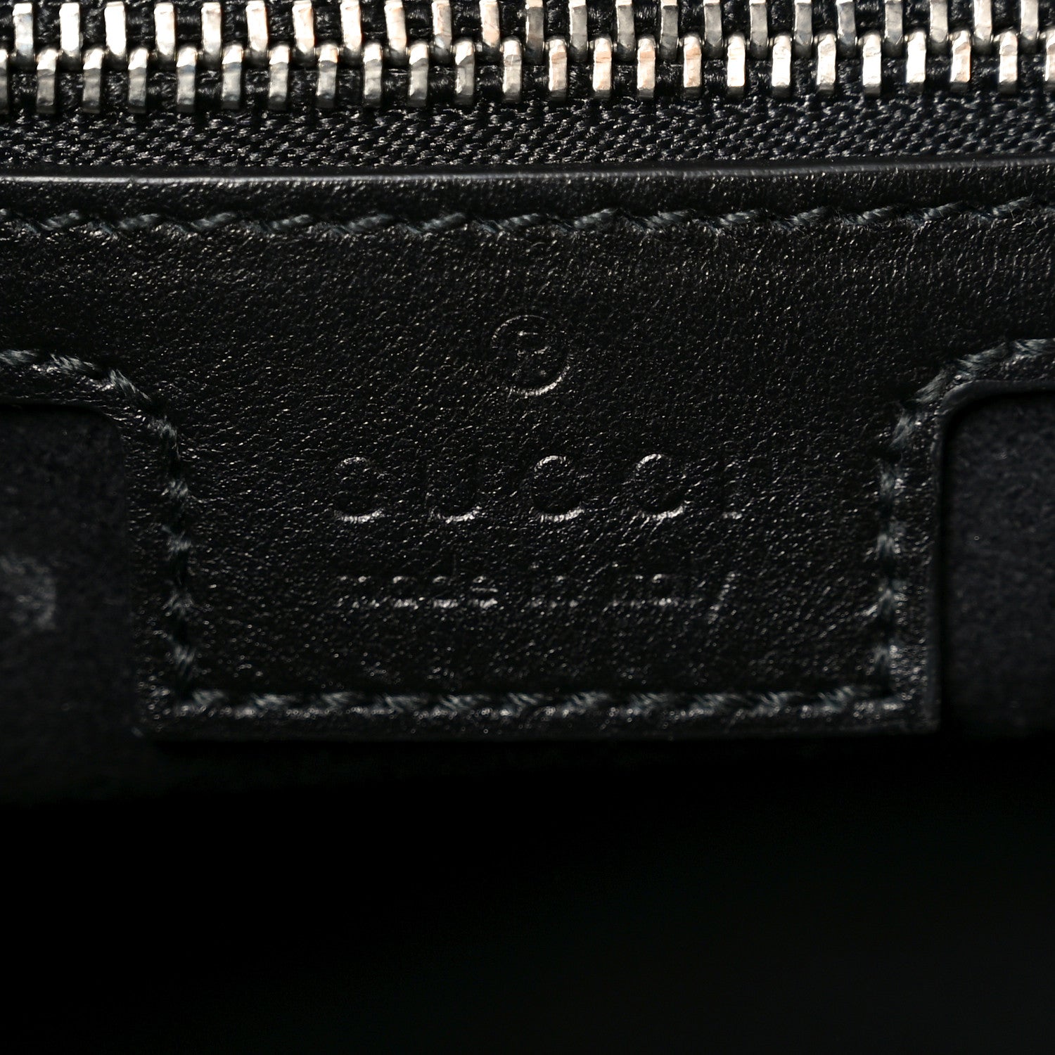 Gucci Calfskin Quilted Medium Deco Tote Bag Black