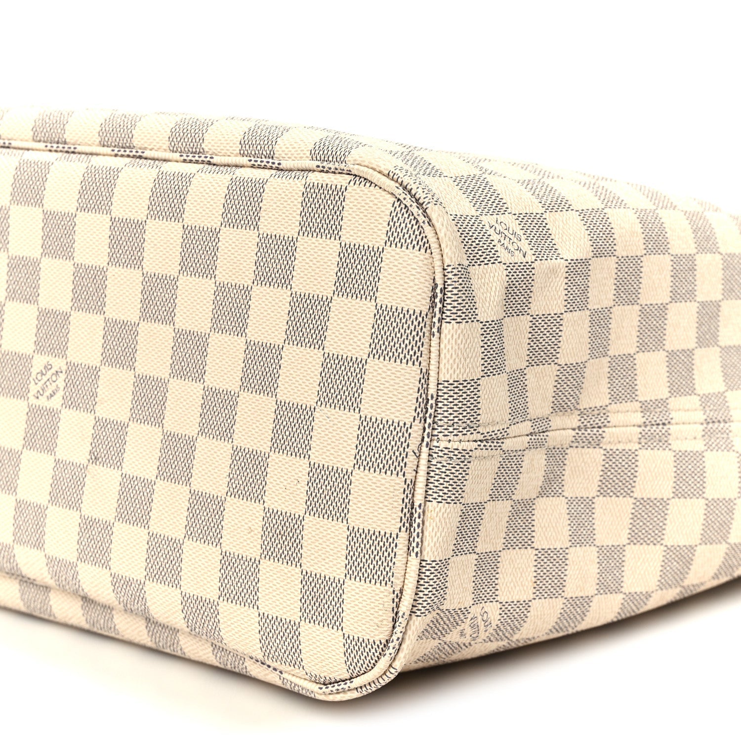 Louis Vuitton Damier Azur Neo Neverfull MM Rose Ballerine