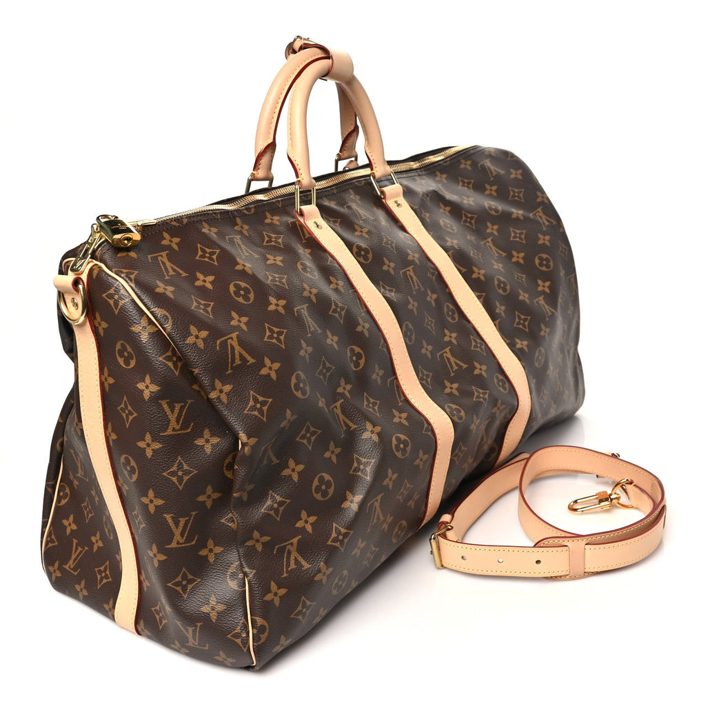 Louis Vuitton Monogram Keepall Bandouliere 55