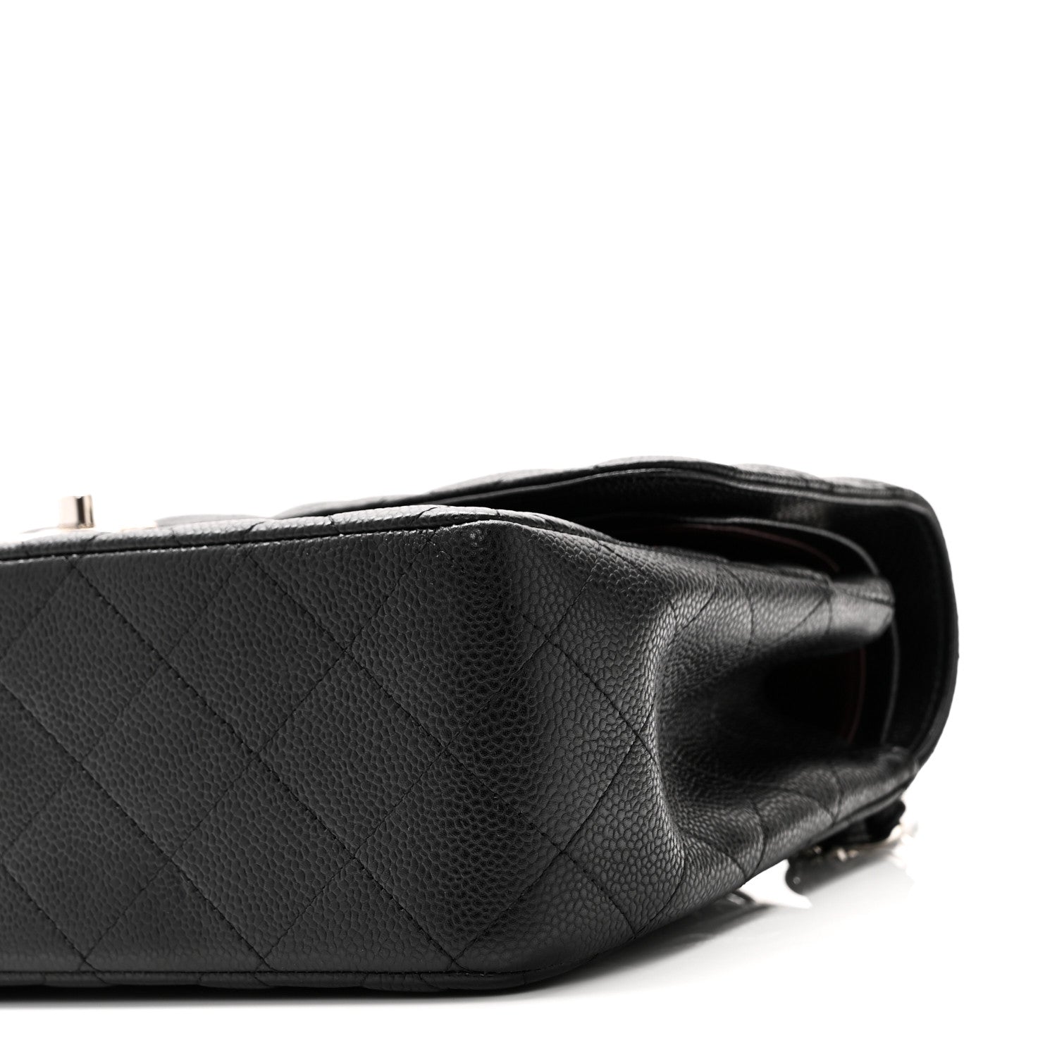 Chanel Caviar Quilted Jumbo Double Flap Black