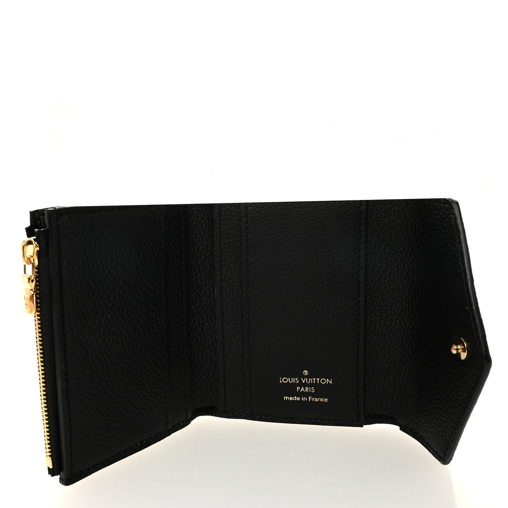 Louis Vuitton Empreinte Zoe Wallet Black