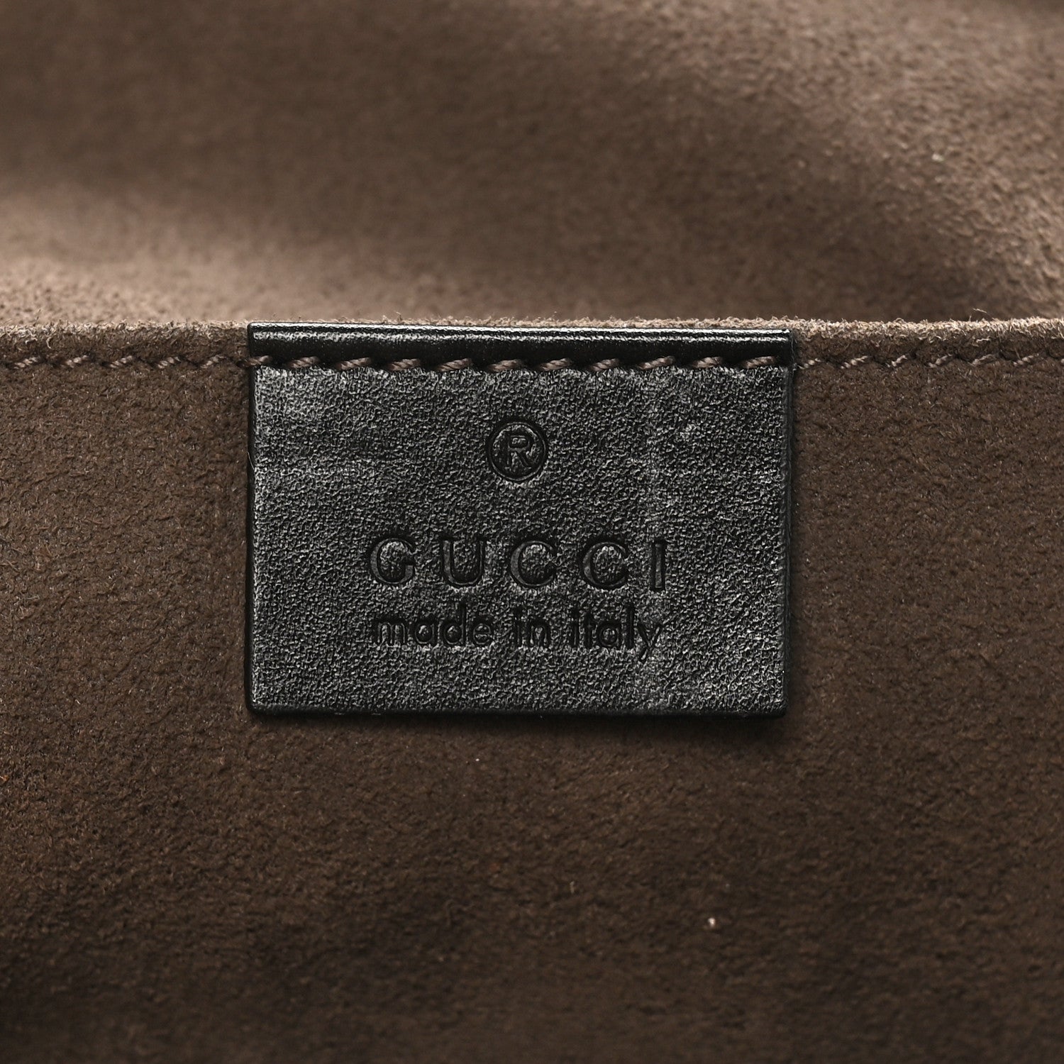 Gucci Guccissima Sling Backpack Black