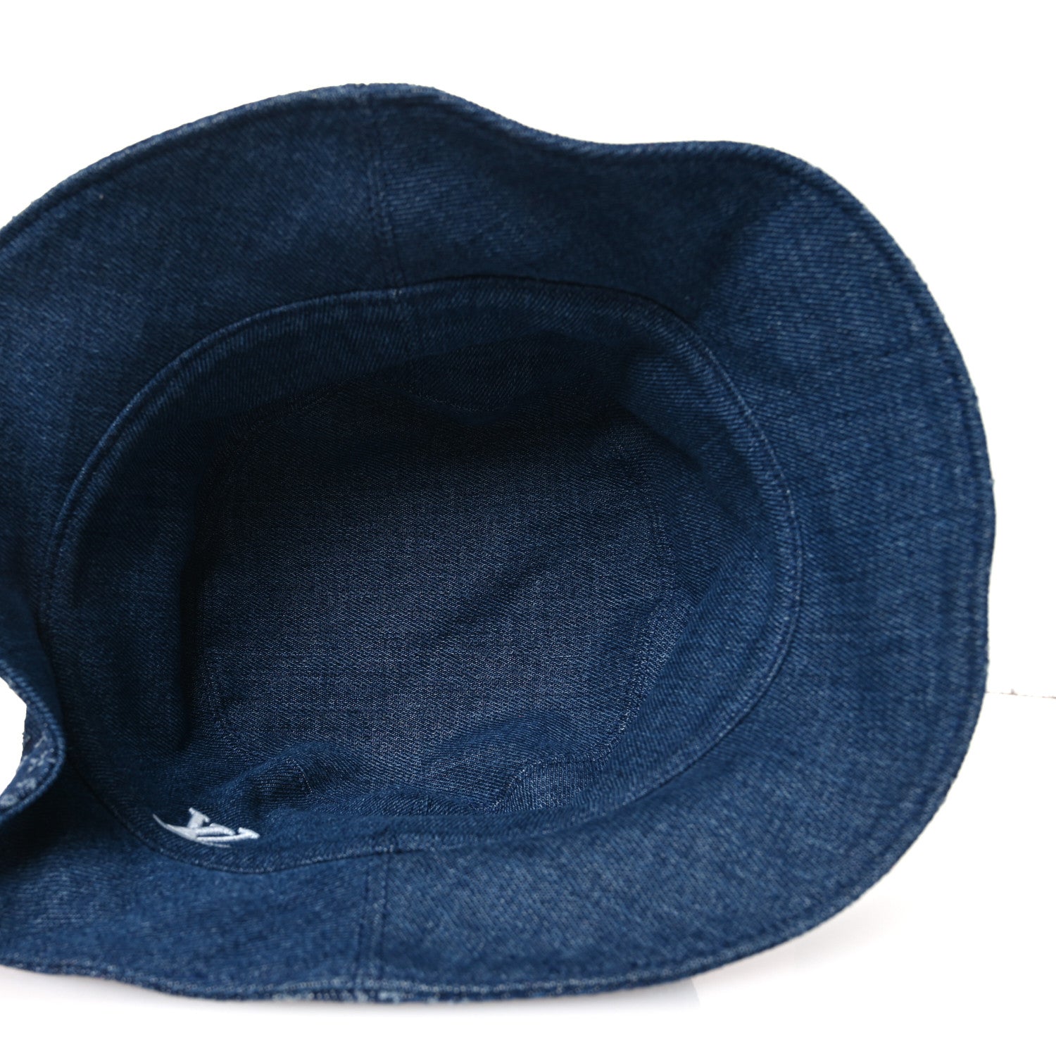 Louis Vuitton Monogram Denim Reversible Everyday Bucket Hat M Blue