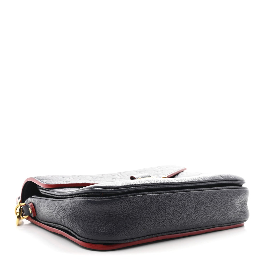 Louis Vuitton Empreinte Pochette Metis Marine Rouge