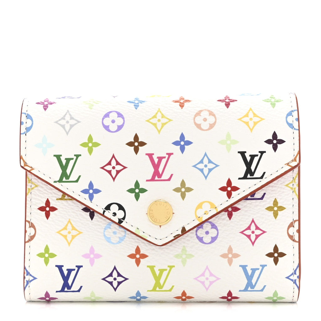 Louis Vuitton LV x TM Monogram Multicolor Victorine Wallet White