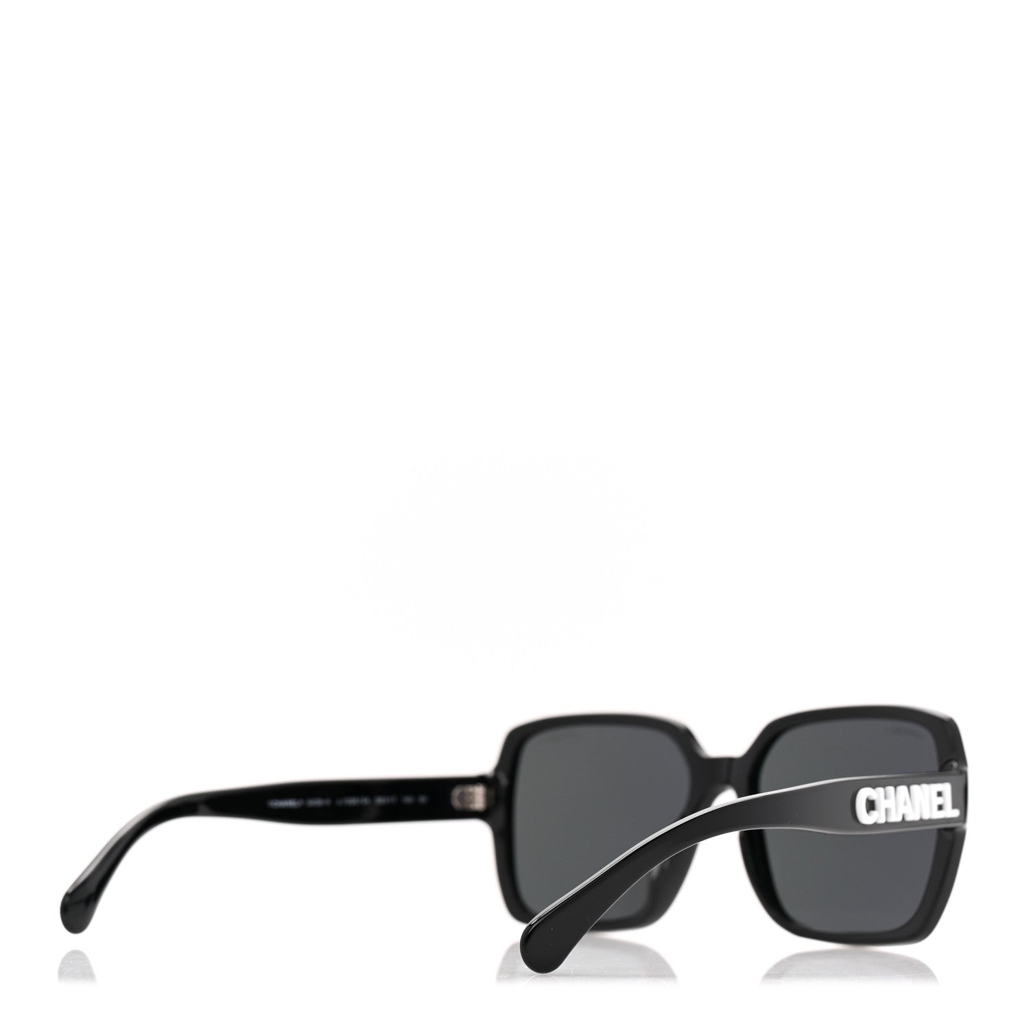 Acetate Square Sunglasses 5408-A Black