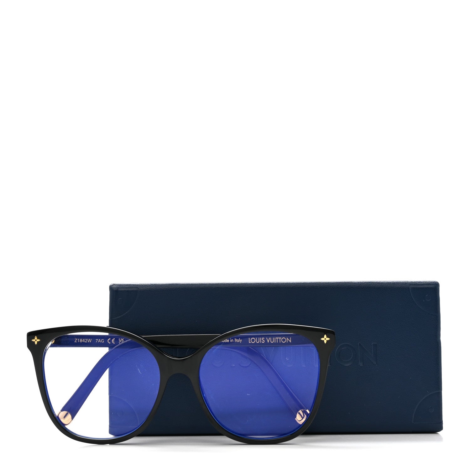 Louis Vuitton Acetate My Monogram Anti-Blue Light Sunglasses Z1842E Black