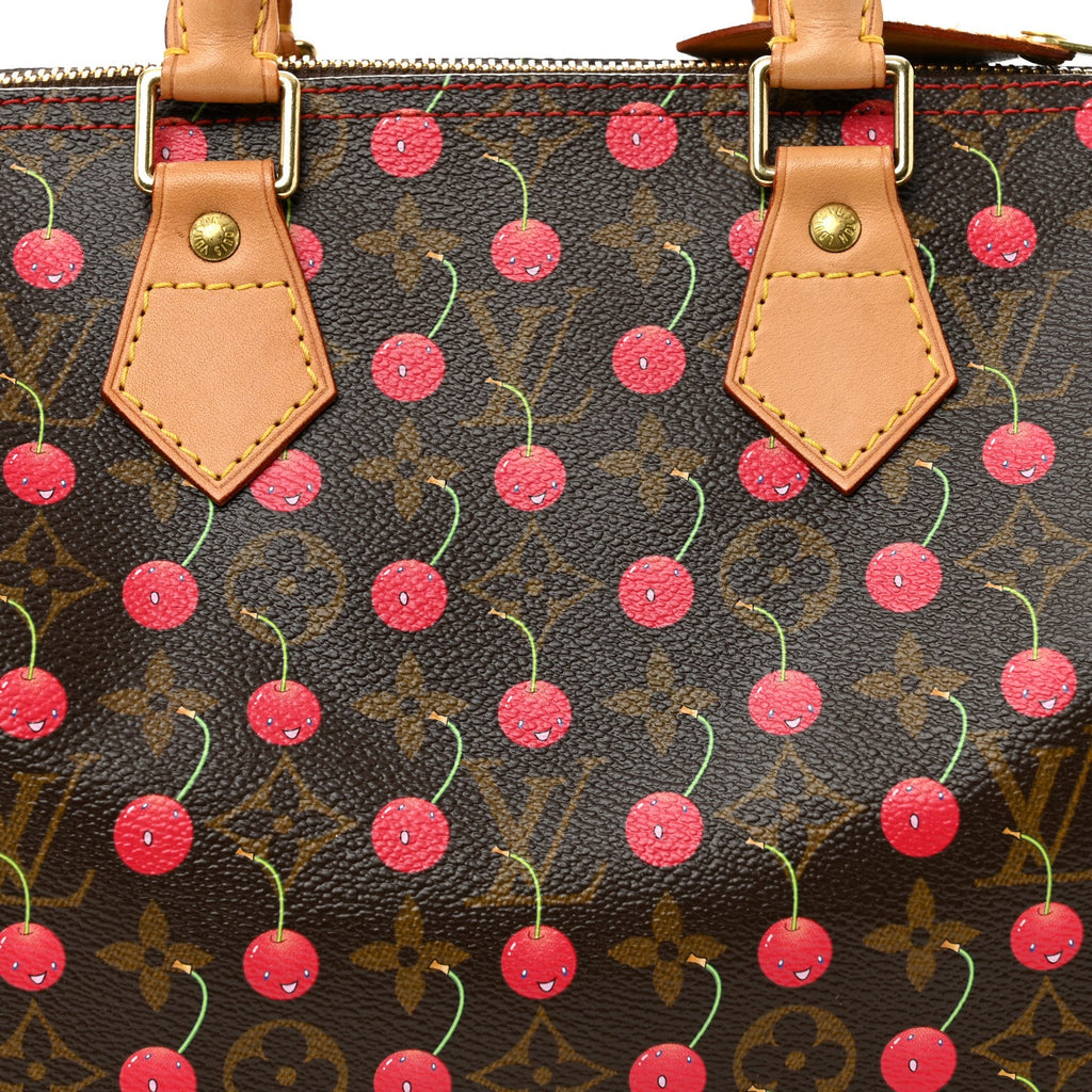 Louis Vuitton Monogram Cerises Speedy 25